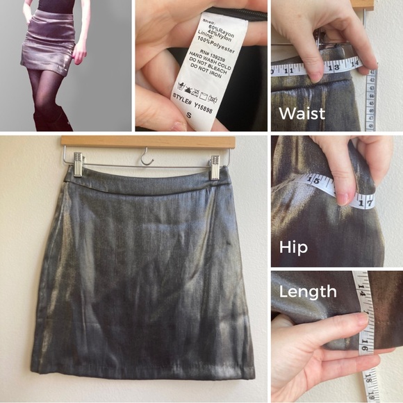 Metallic Skirt, Small - Picture 7 of 8
